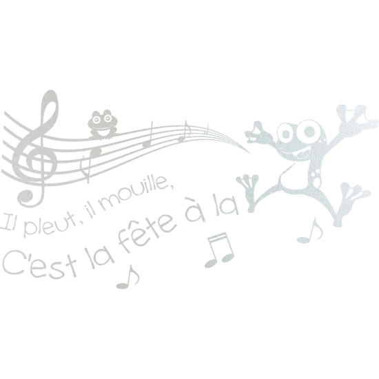 Pellicole Effetto sabbiato - Portata musicale