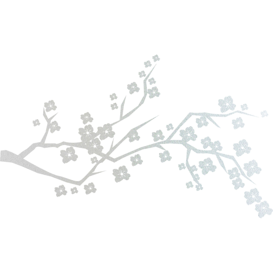 Pellicole Effetto sabbiato - Ramo Sakura