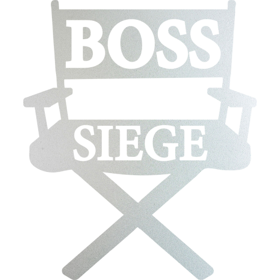 Pellicole Effetto sabbiato - Sedia Boss