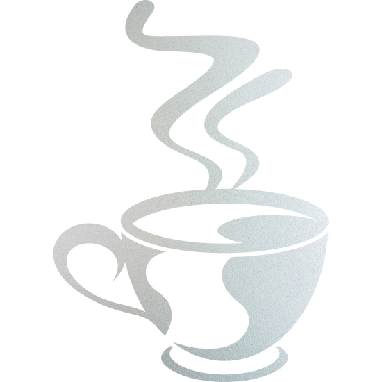 Pellicole Effetto sabbiato - Tazza da caffè