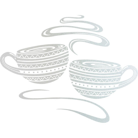 Pellicole Effetto sabbiato - Tazze da caffè