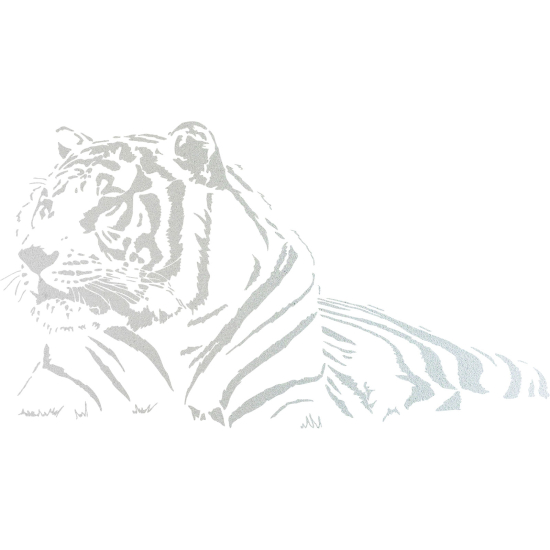 Pellicole Effetto sabbiato - Tigre