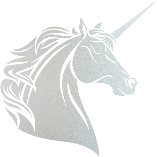 Pellicole Effetto sabbiato - Unicorno