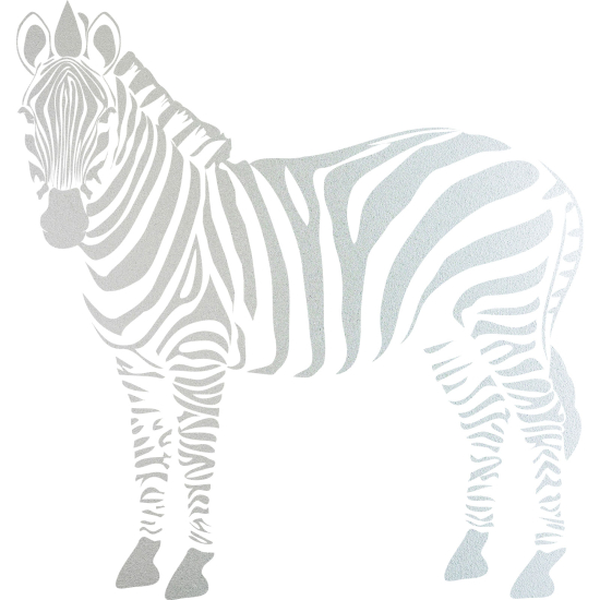 Pellicole Effetto sabbiato - Zebra