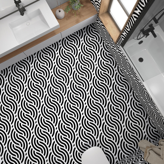 Piastrelle Adesive per Pavimenti - Design