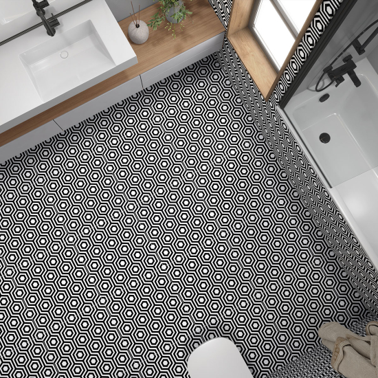 Piastrelle Adesive per Pavimenti - Design