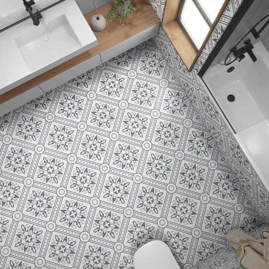 Piastrelle Adesive per Pavimenti - Motivo Geometrico