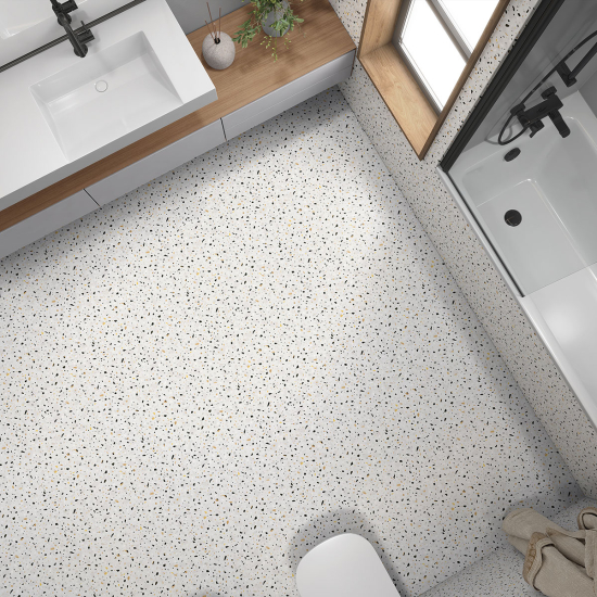 Piastrelle Adesive per Pavimenti - Motivo Terrazzo