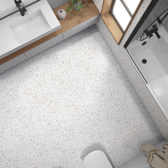 Piastrelle Adesive per Pavimenti - Motivo Terrazzo