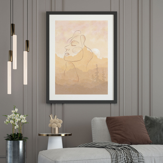 Poster - Donna Astratta