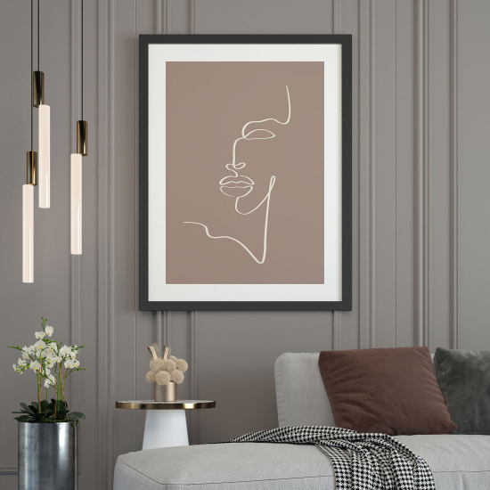 Poster - Donna Astratta