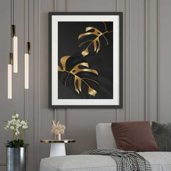 Poster - Foglie dorate