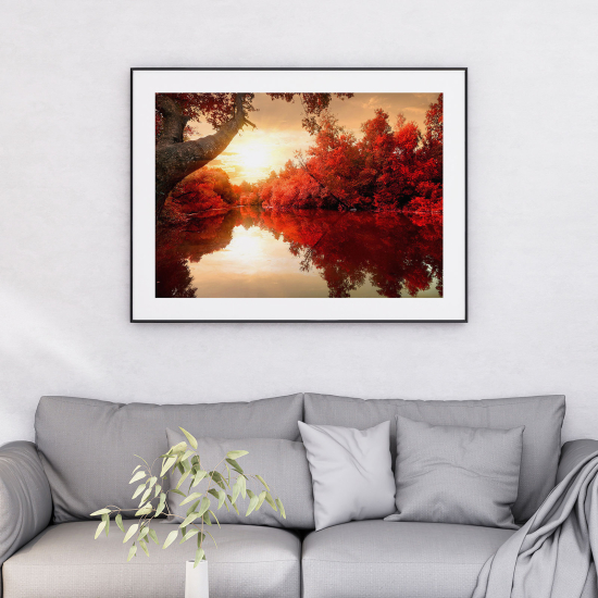 Poster - Lago Autunno