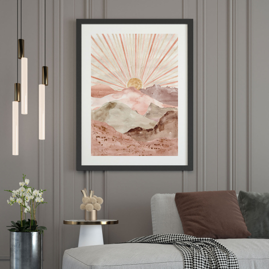 Poster - Paesaggio Boho