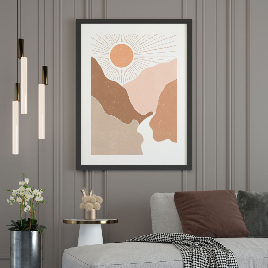 Poster - Paesaggio Boho