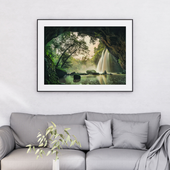 Poster - Paesaggio Cascata