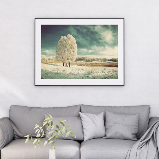 Poster - Paesaggio Invernale
