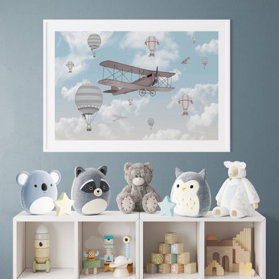 Poster per bambini - Aerostati