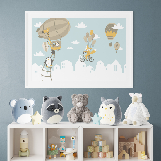 Poster per bambini - Animali palloncino