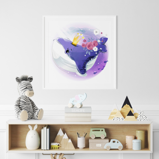 Poster per Bambini - Balena