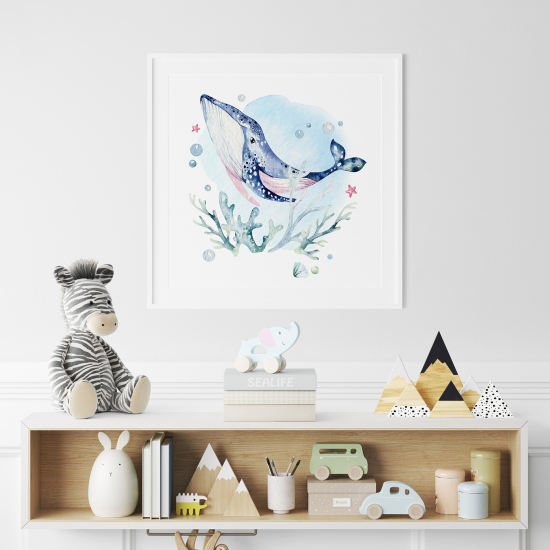 Poster per Bambini - Balena