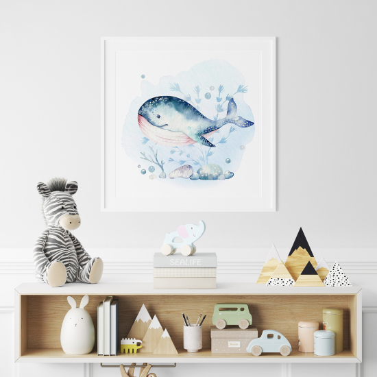 Poster per Bambini - Balena