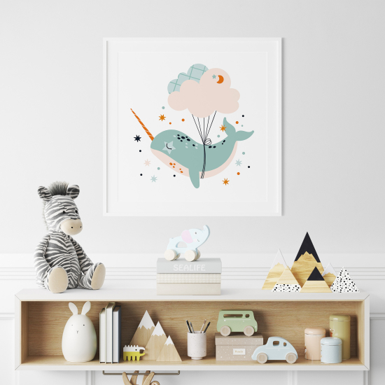 Poster per Bambini - Balena