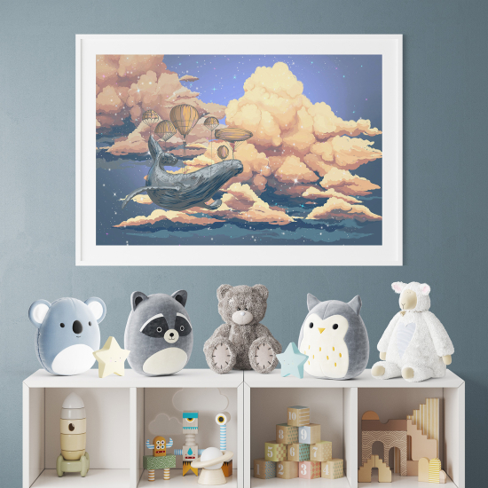 Poster per bambini - Balena
