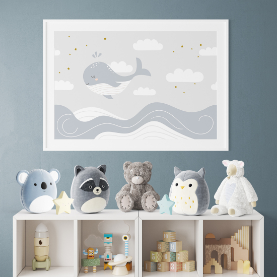 Poster per bambini - Balena