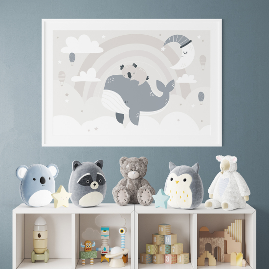 Poster per bambini - Balena