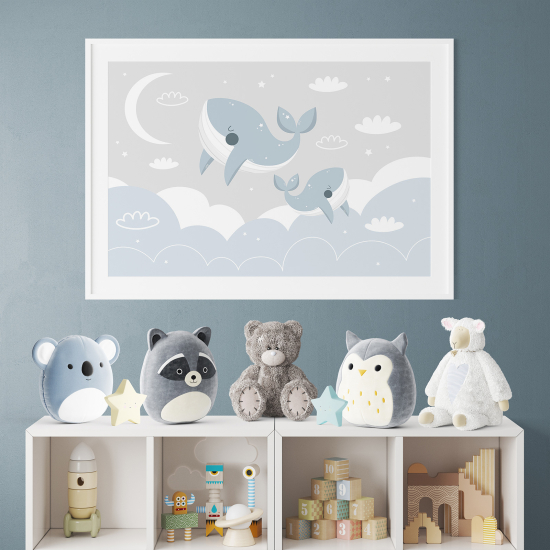 Poster per bambini - Balene