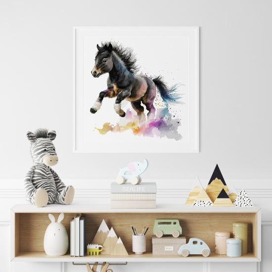 Poster per Bambini - Cavallo