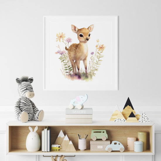 Poster per Bambini - Cerbiatto