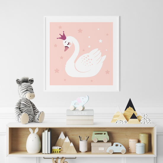 Poster per Bambini - Cigno