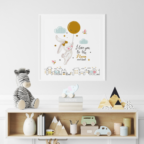 Poster per Bambini - Coniglio