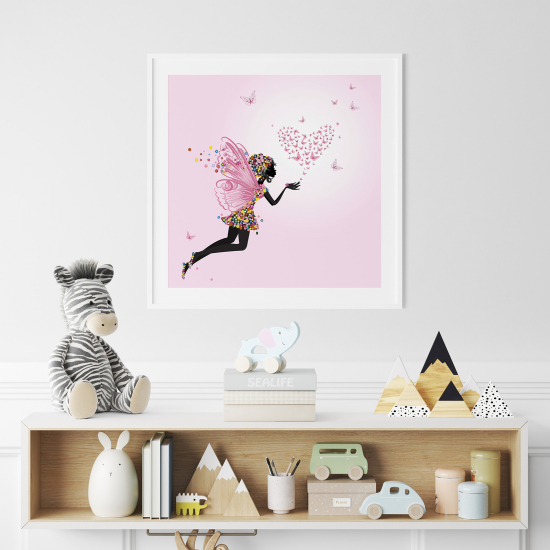 Poster per Bambini - Fata cuore