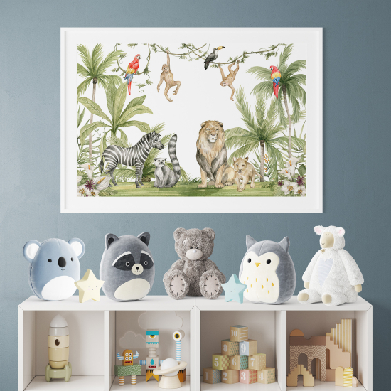 Poster per bambini - Giungla