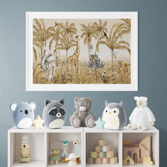 Poster per bambini - Giungla