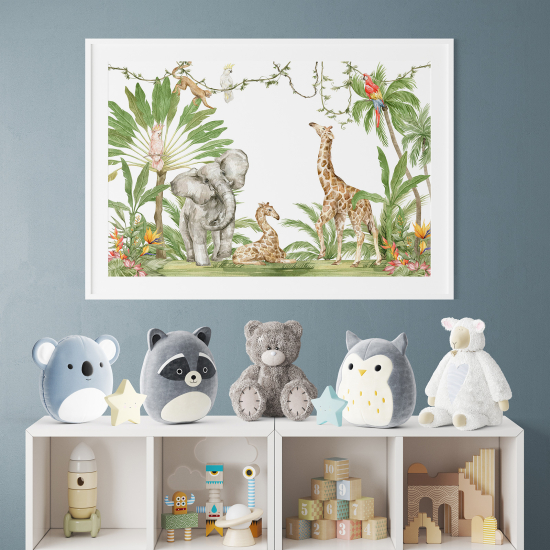 Poster per bambini - Giungla
