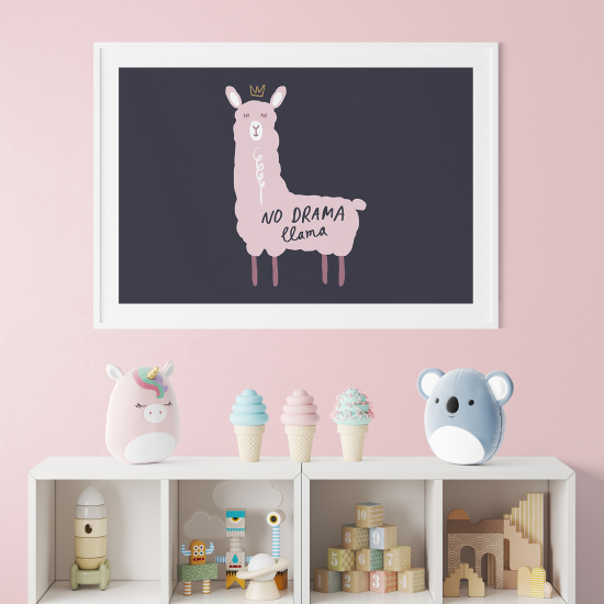 Poster per bambini - Lama