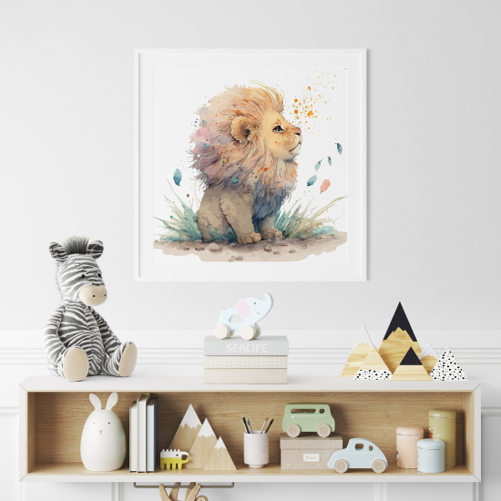Poster per Bambini - Leone