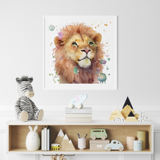 Poster per Bambini - Leone