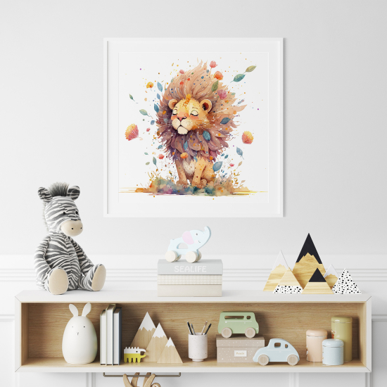Poster per Bambini - Leone