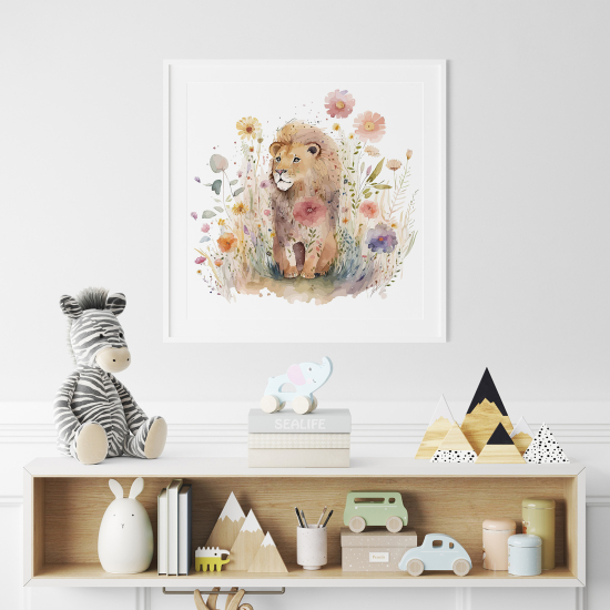 Poster per Bambini - Leone