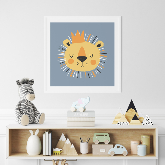 Poster per Bambini - Leone re