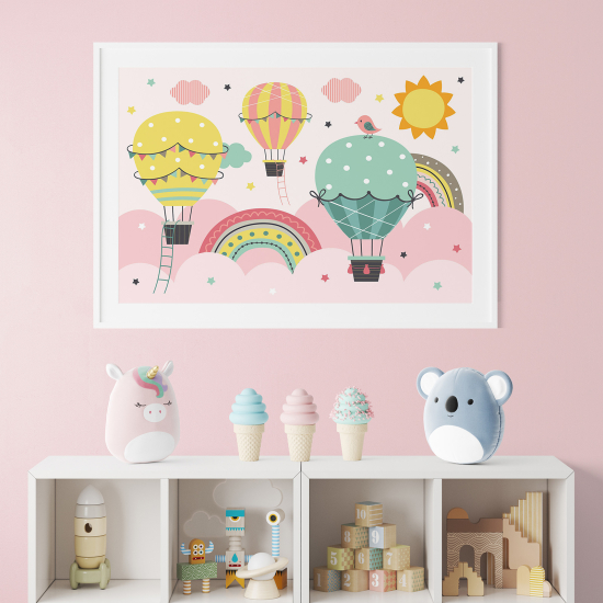 Poster per bambini - Mongolfiere