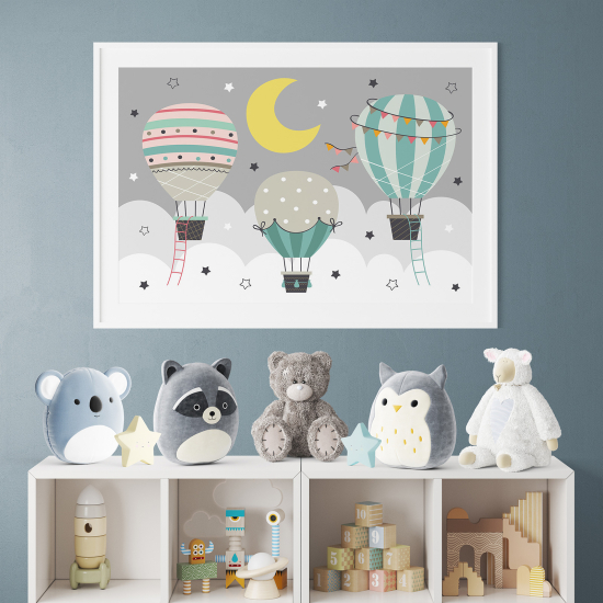 Poster per bambini - Mongolfiere