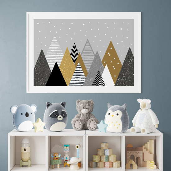 Poster per bambini - Montagne