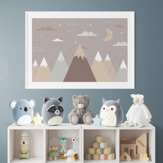 Poster per bambini - Montagne