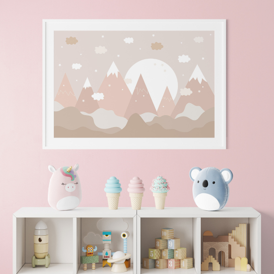 Poster per bambini - Montagne